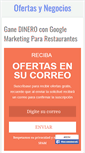 Mobile Screenshot of ofertasynegocios.com